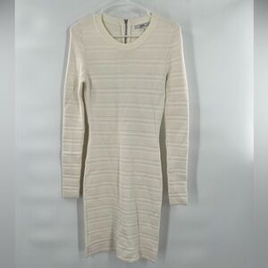 Asilio cream sweater dress size S